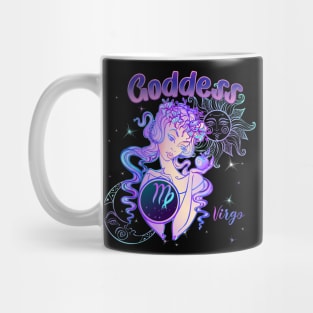 Zodiac Virgo Goddess Queen Horoscope Mug